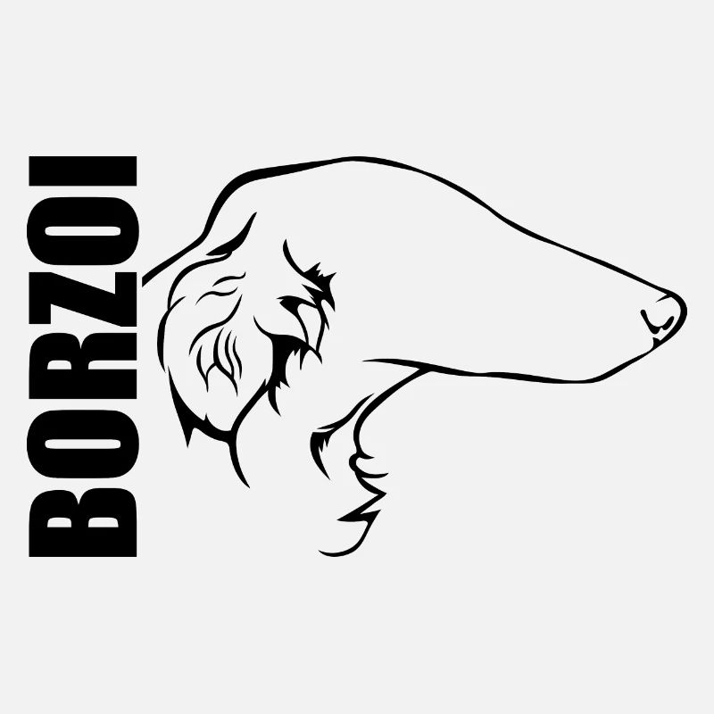 BORZOI Profil Hunde Hund Wilsigns