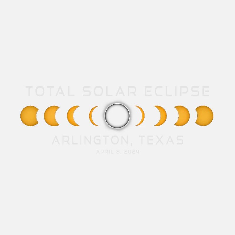 Arlington Texas Solar Eclipse 2024 April 8