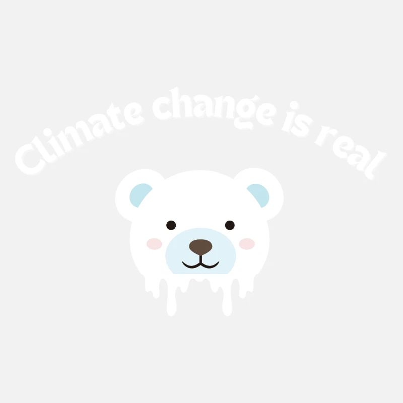 Klimawandel -Eisbär