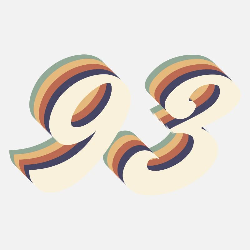 93rd anniversary vintage