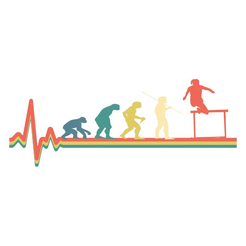 Athletics Hurdles Evolution