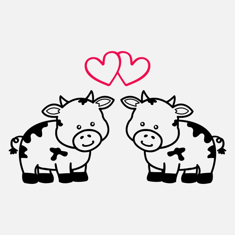 cows in love