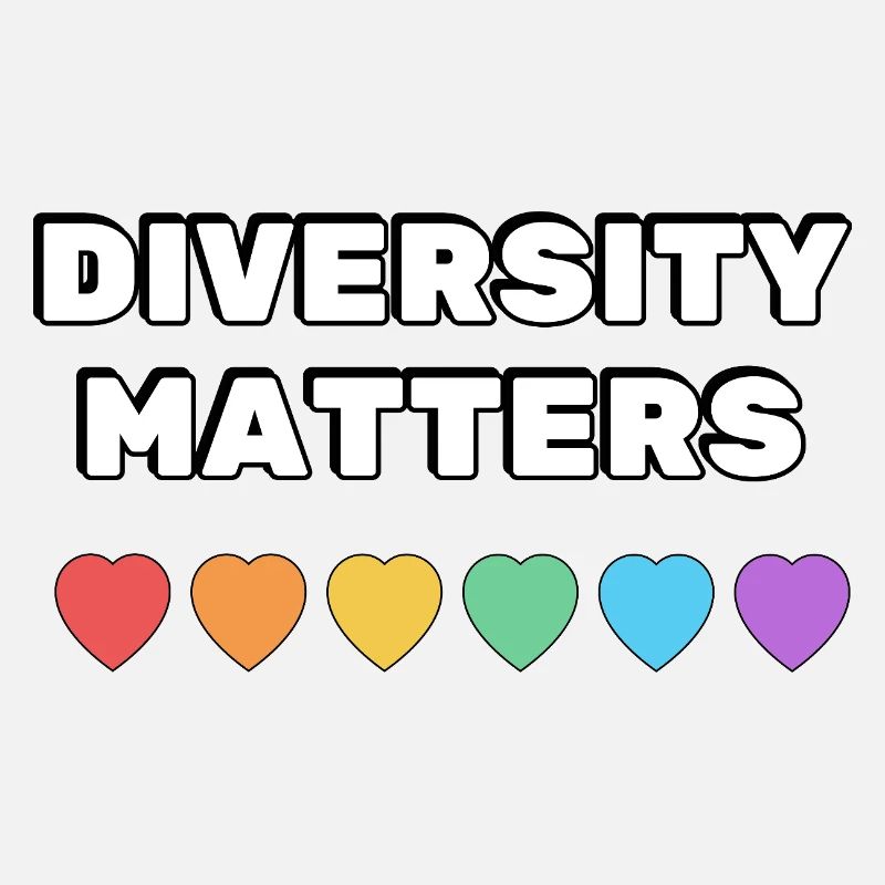 La diversité compte Rainbow Hearts