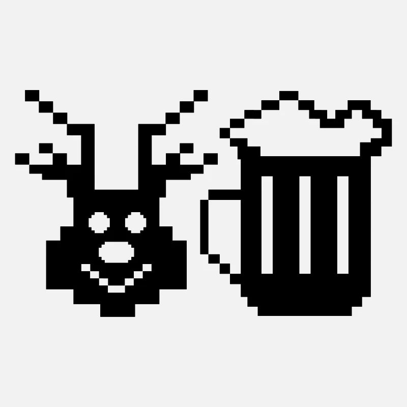 beer deer pixel