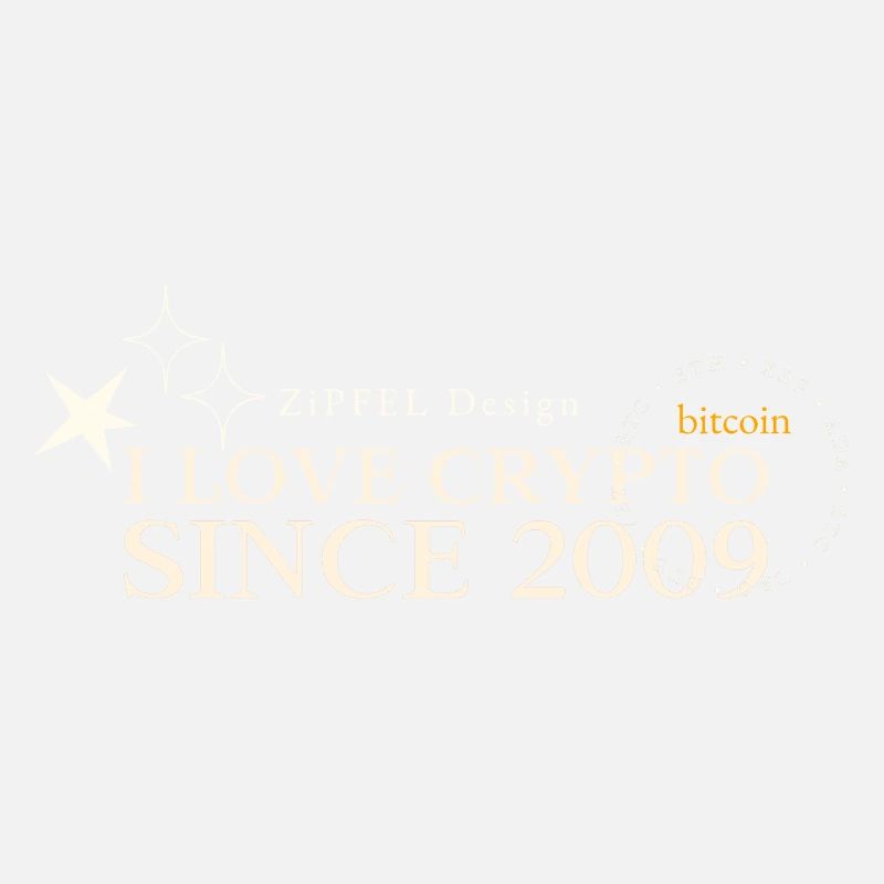 I Love Crypto since 2009 - Geschenk