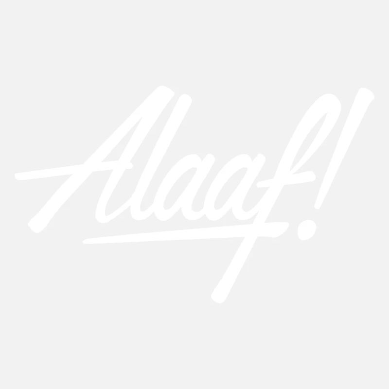 Alaaf! design blanc