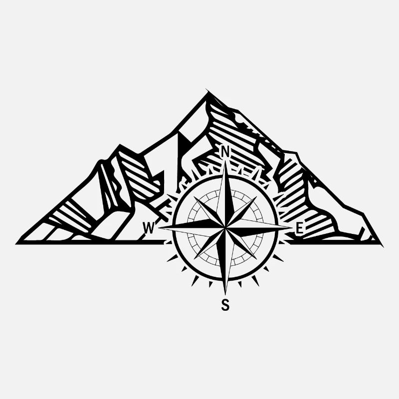 Kompass - Berg - (4)