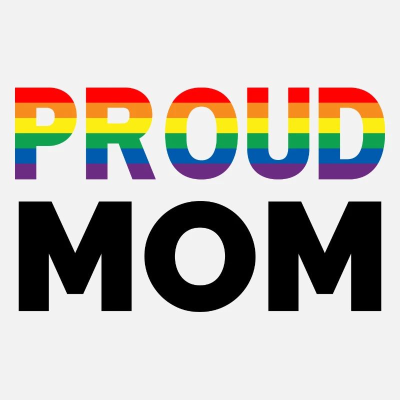 proud mom rainbow