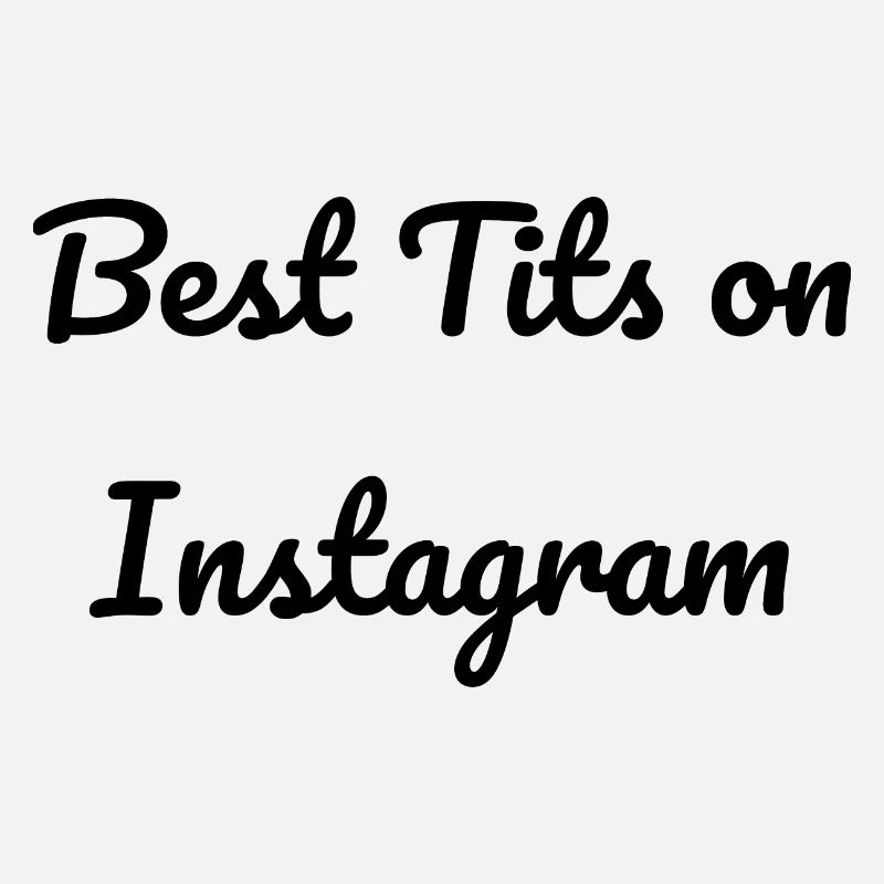 Best tits on Instagram