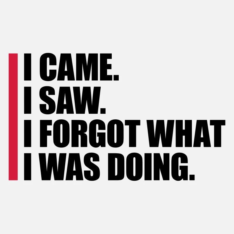 I came saw forget
