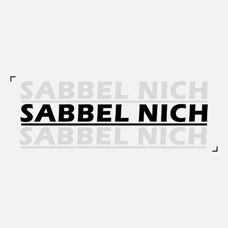 Sabbel nich