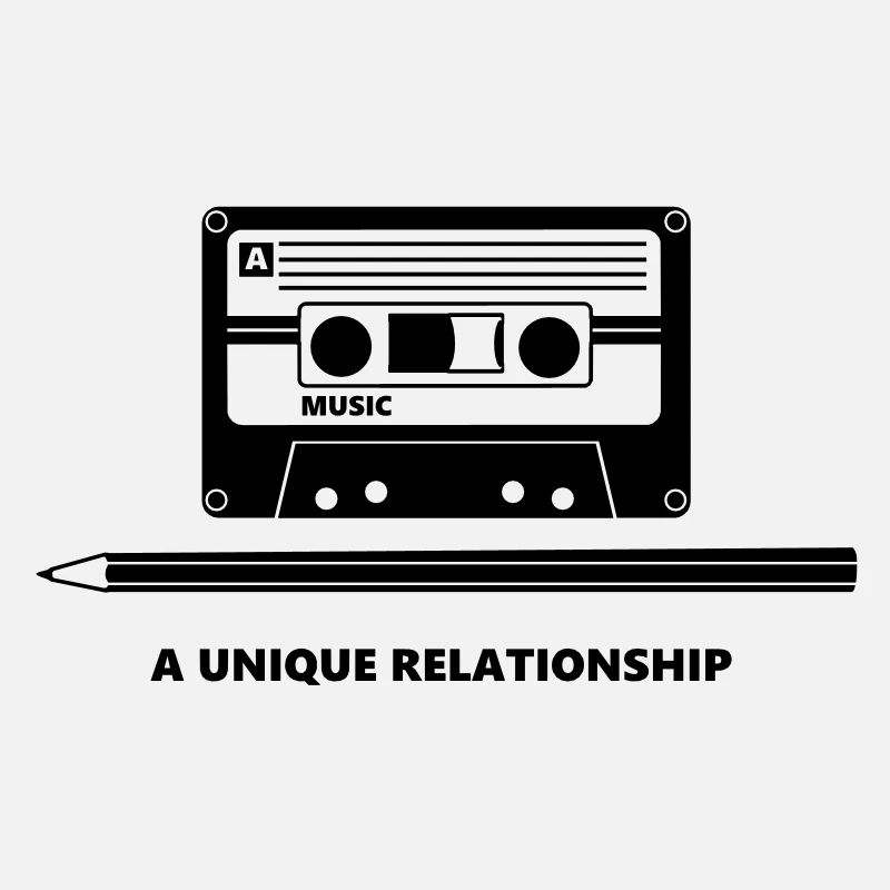 Kassette Stift Tape Pencil Relationship