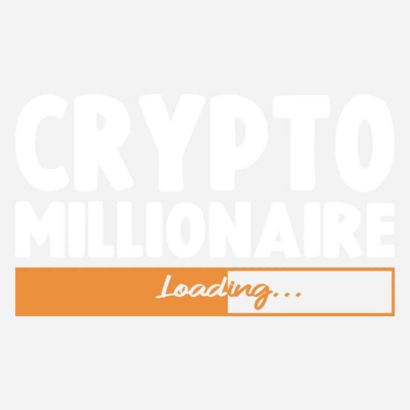 Crypto Millionaire Loading Funny Bitcoin Ethereum