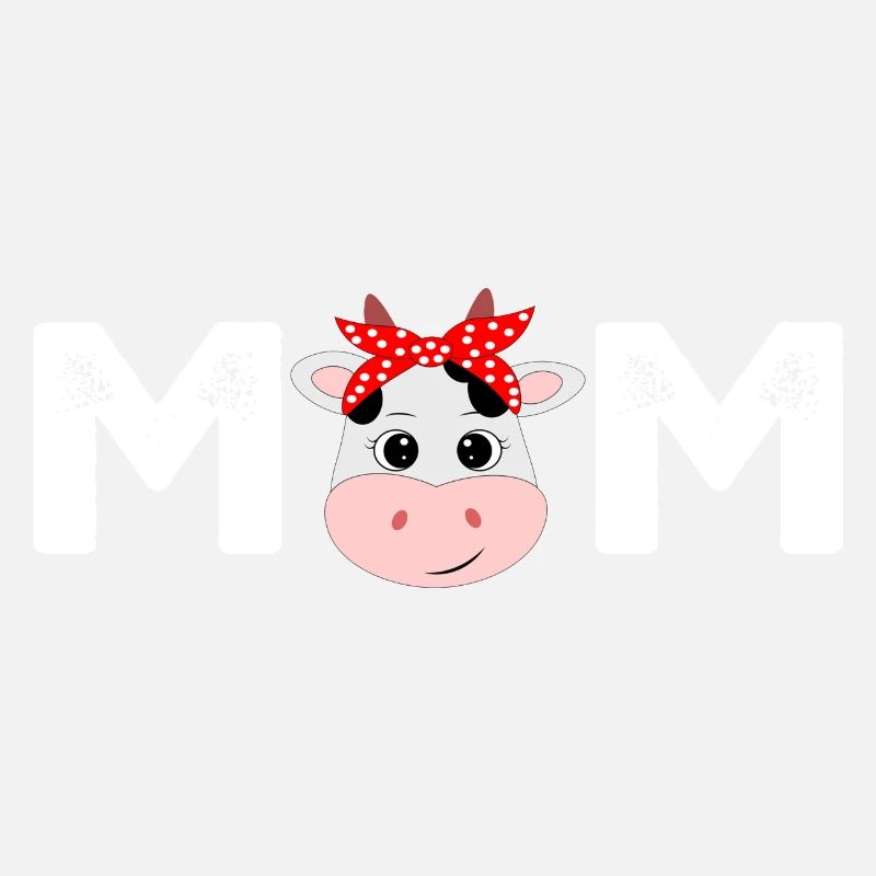 Mutter des Geburtstags Mutter Mädchen Kuh Bauernhof Kuh Mama