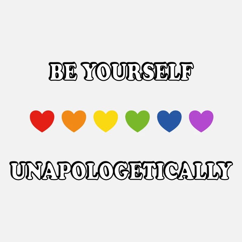 Sei du selbst, kompromisslos LGBTQ Pride