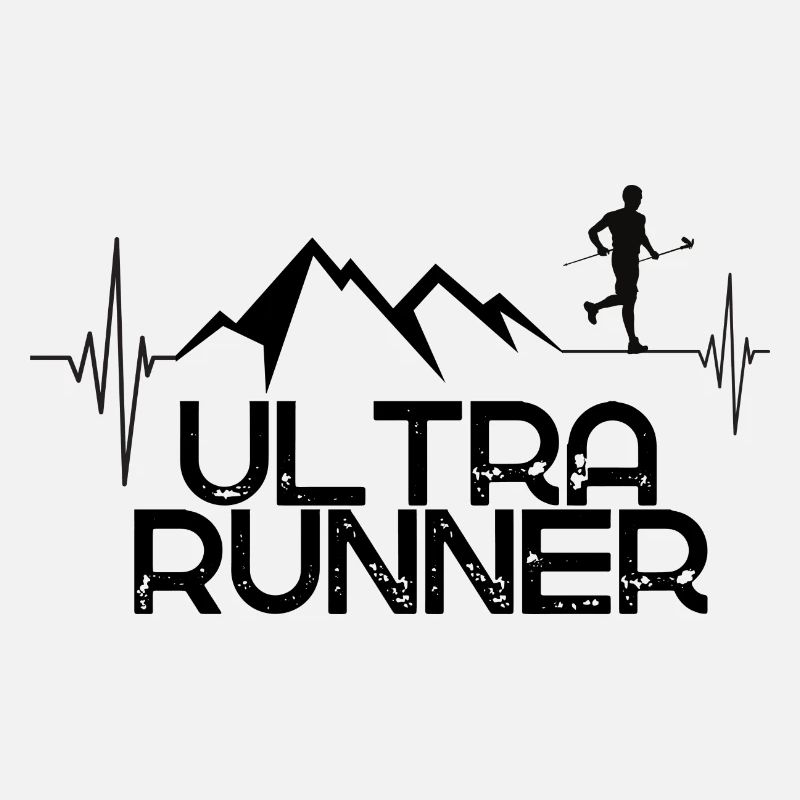 Ultra Runner berge & Herzschlag