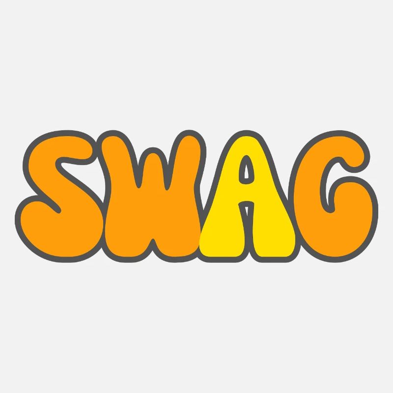 Modern Typography Cool Art Studio Brand Logo Swag
