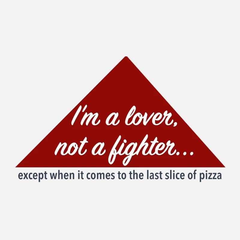 Lover not fighter