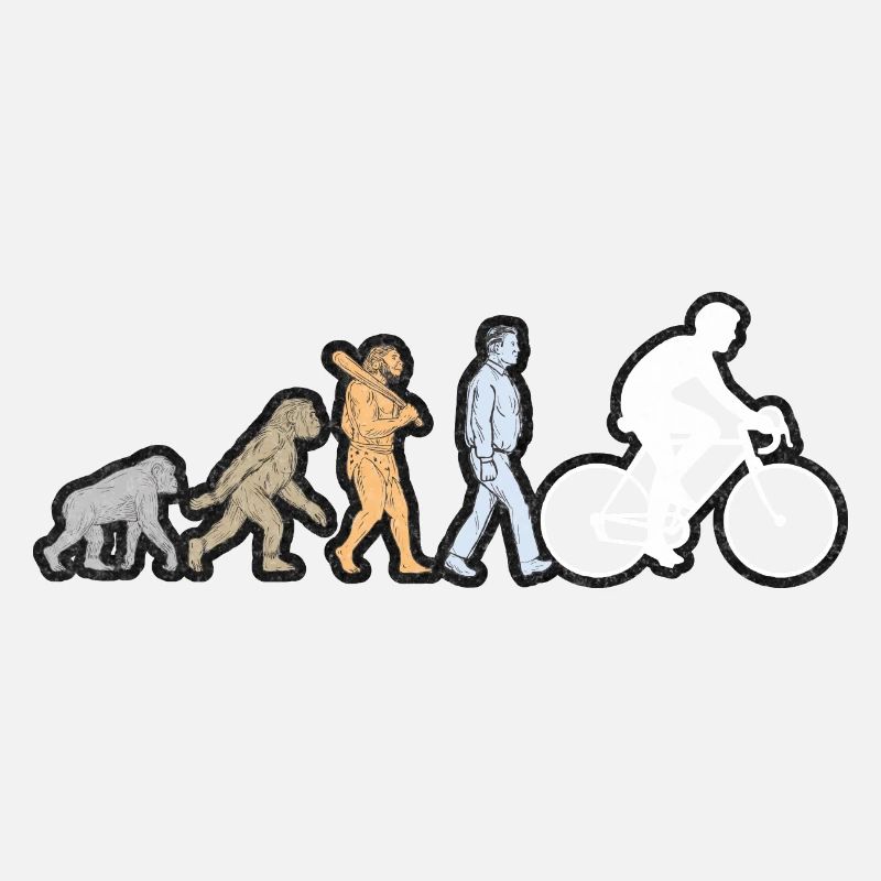 Evolution Bike White Grunge