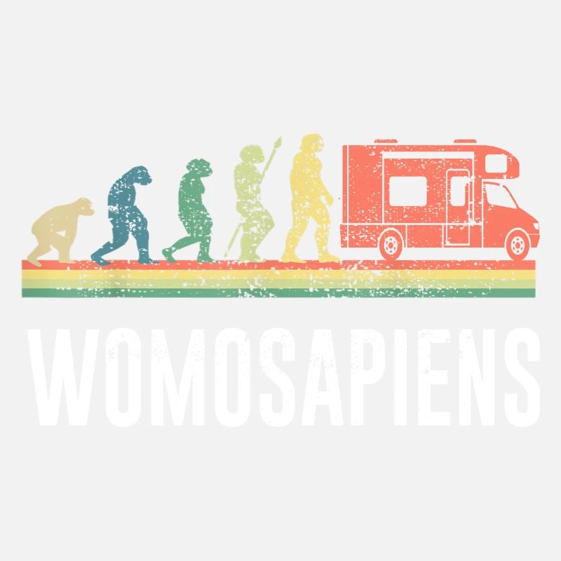 Camping Evolution Wohnmobil Womosapiens lustig