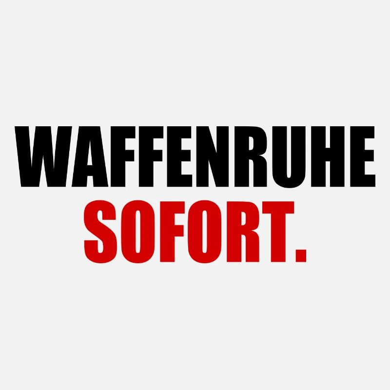 waffenruhe sofort