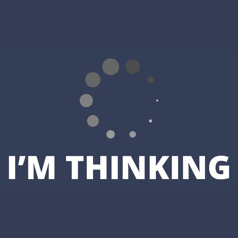 I'm Thinking Coder Software Developer Programmer N