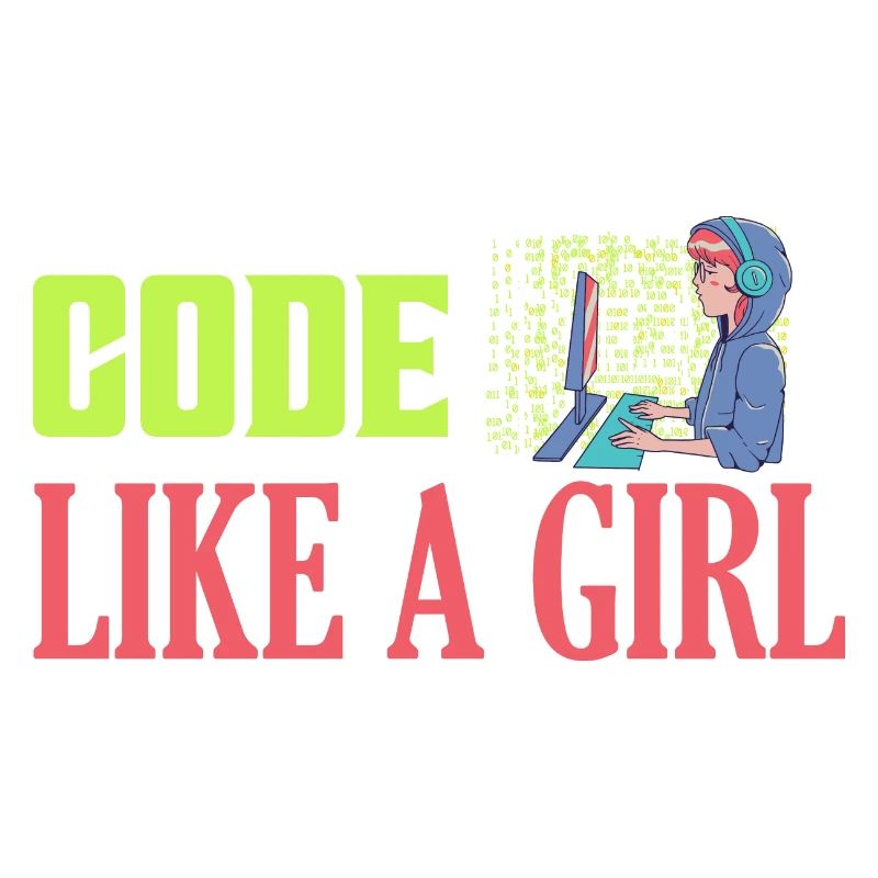 Coder comme une fille Programmeur Codage