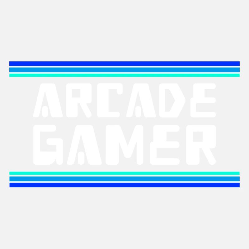 Arcade Gamer RetroGaming Blue