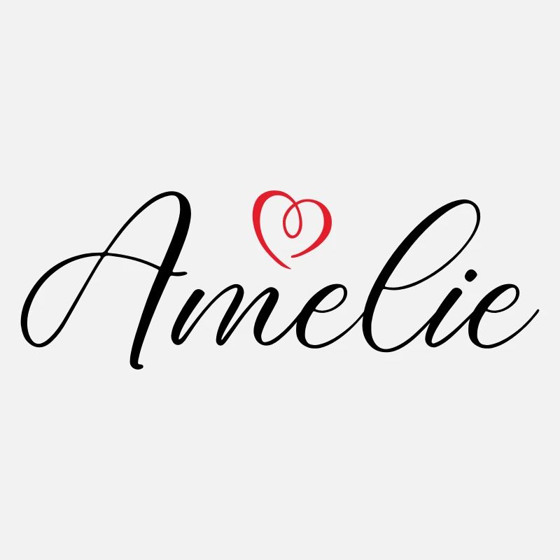 Amelie Name Heart