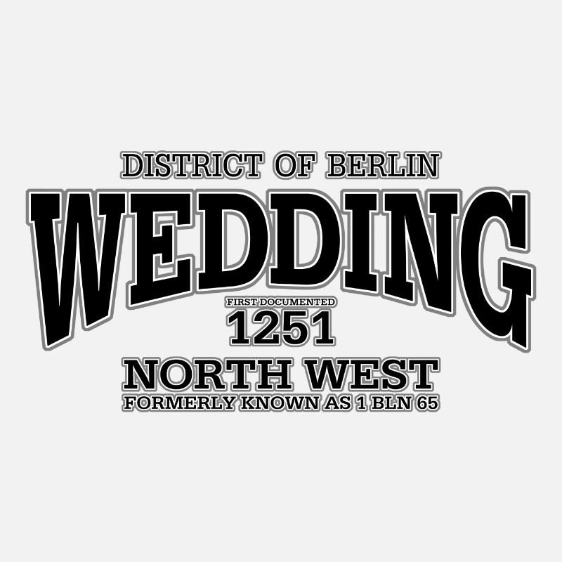 Wedding black print