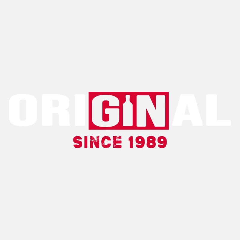 1989 geburtstag jubiläum original gin