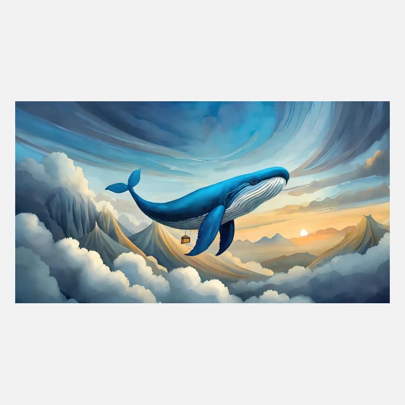 funny hooey a blue whale is super light
