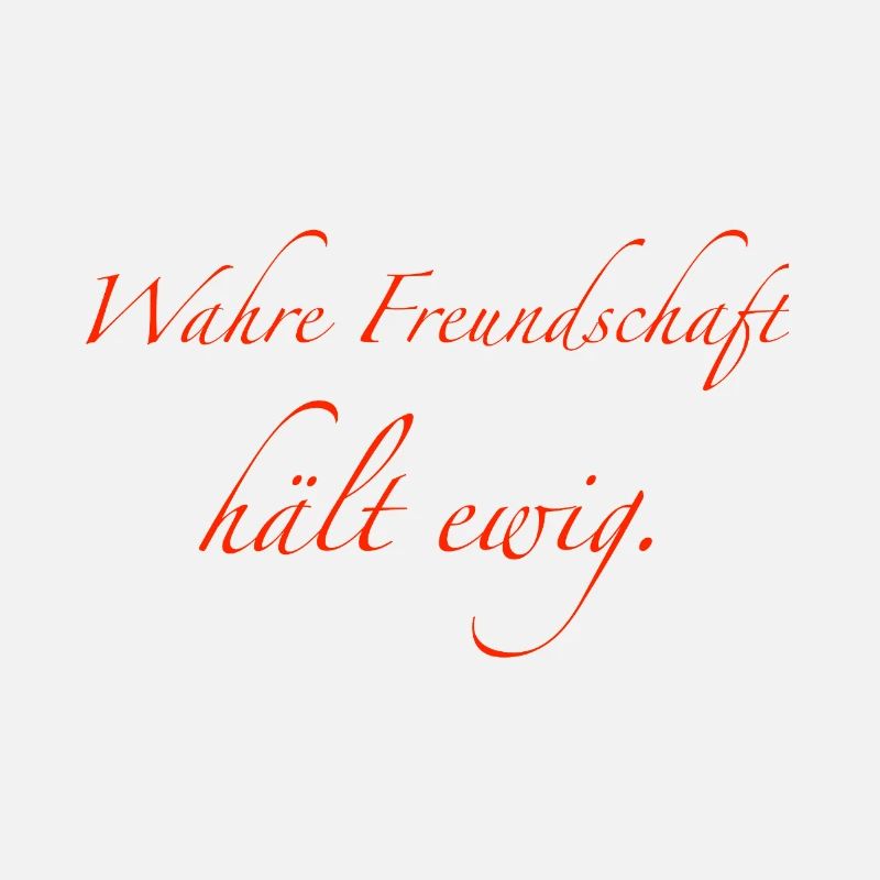 wahre Freundschaft