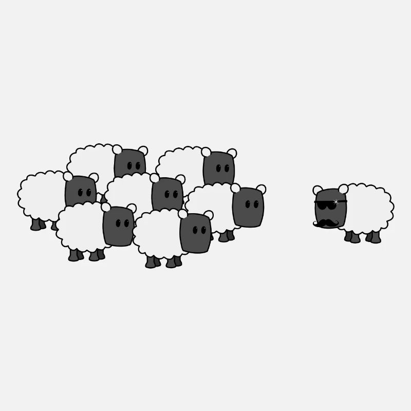 Be a cool sheep