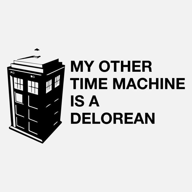 My other Timemachine is a Delorean