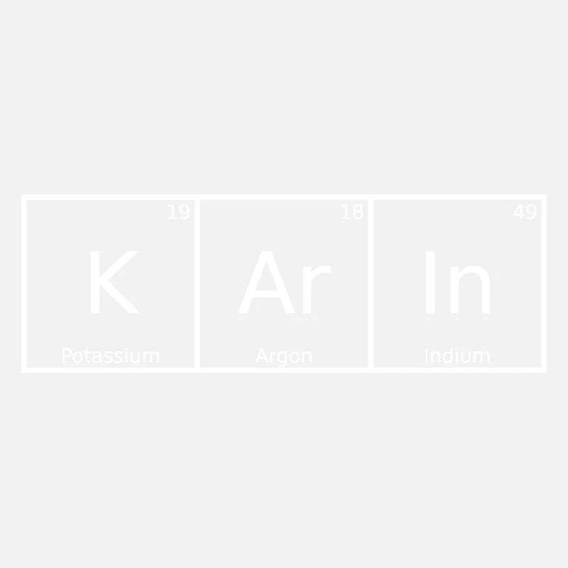Karin Name First Name Chemistry Periodic Table Elements