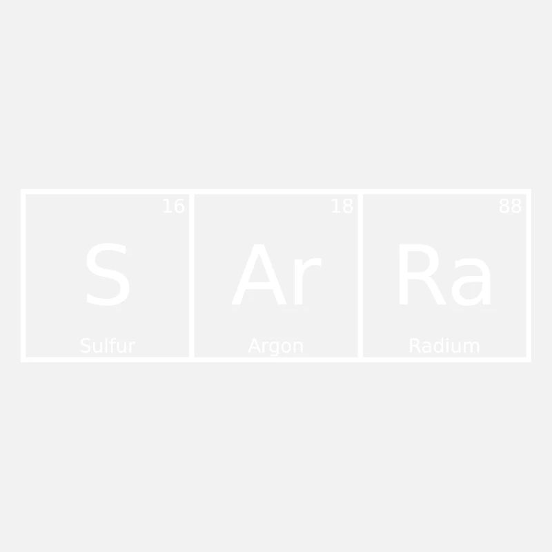 Sarra Nom Prénom Chimie Tableau périodique Éléments