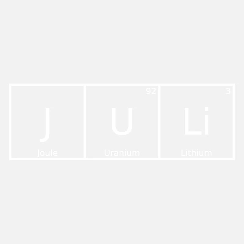 Juli Name Vorname Chemie Periodensystem Elemente