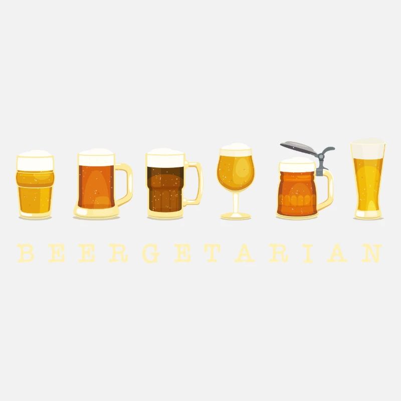 Beergetarian - Vegetarier Ernährung Fun