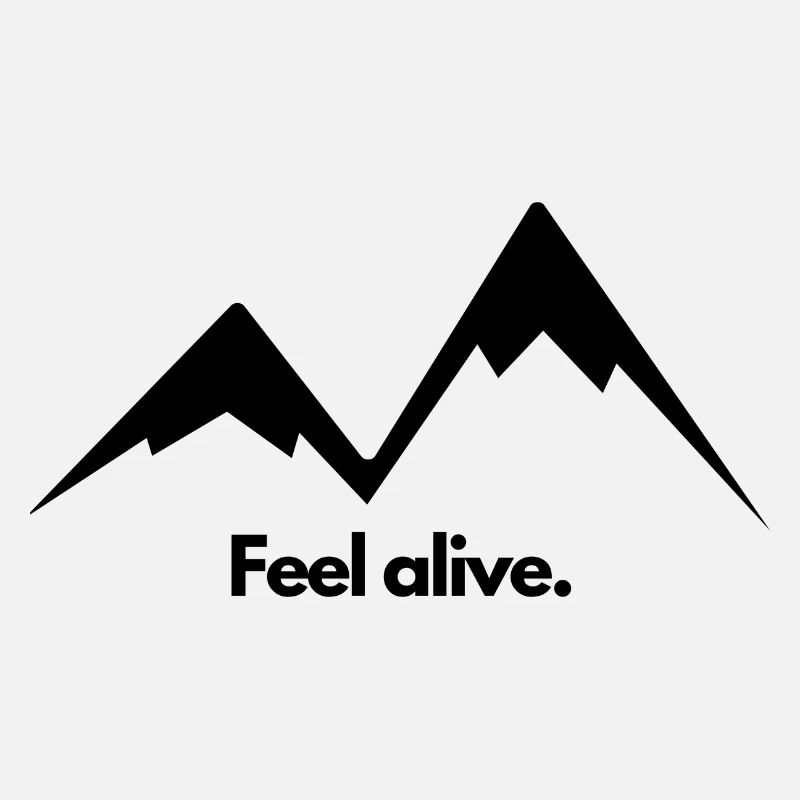 Mountains Hiking Feel alive