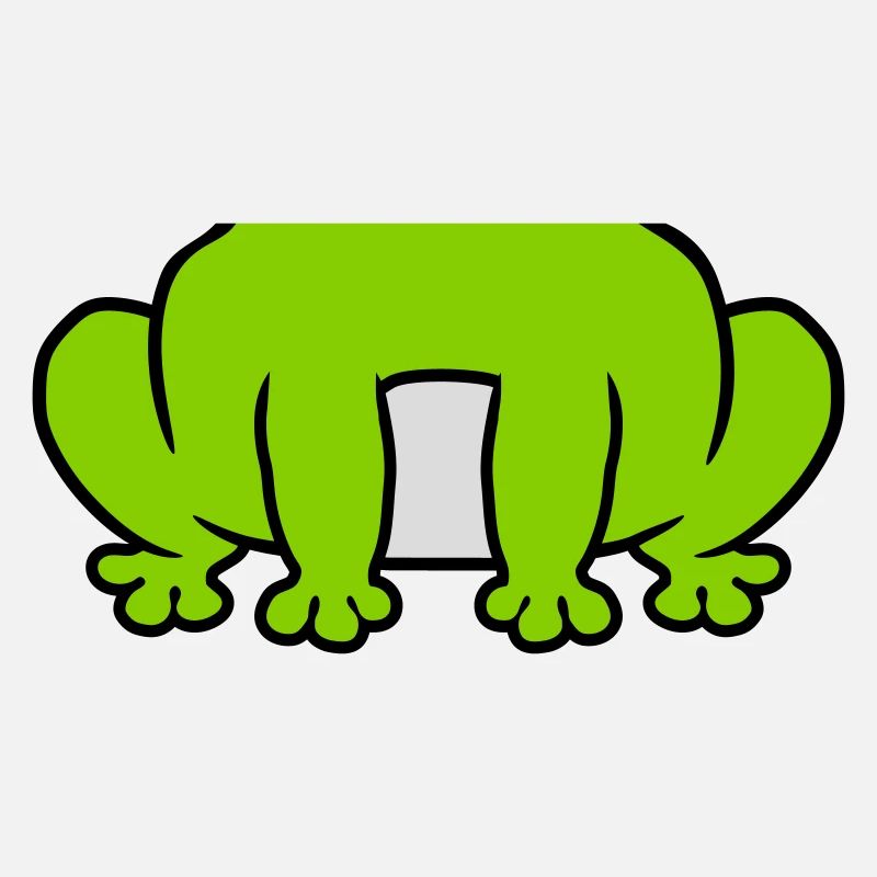 Costume small sitting frog