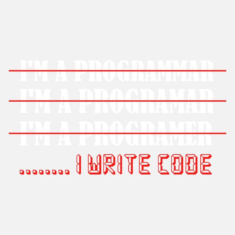 Je suis un programmar ........ J’écris Code Software Co
