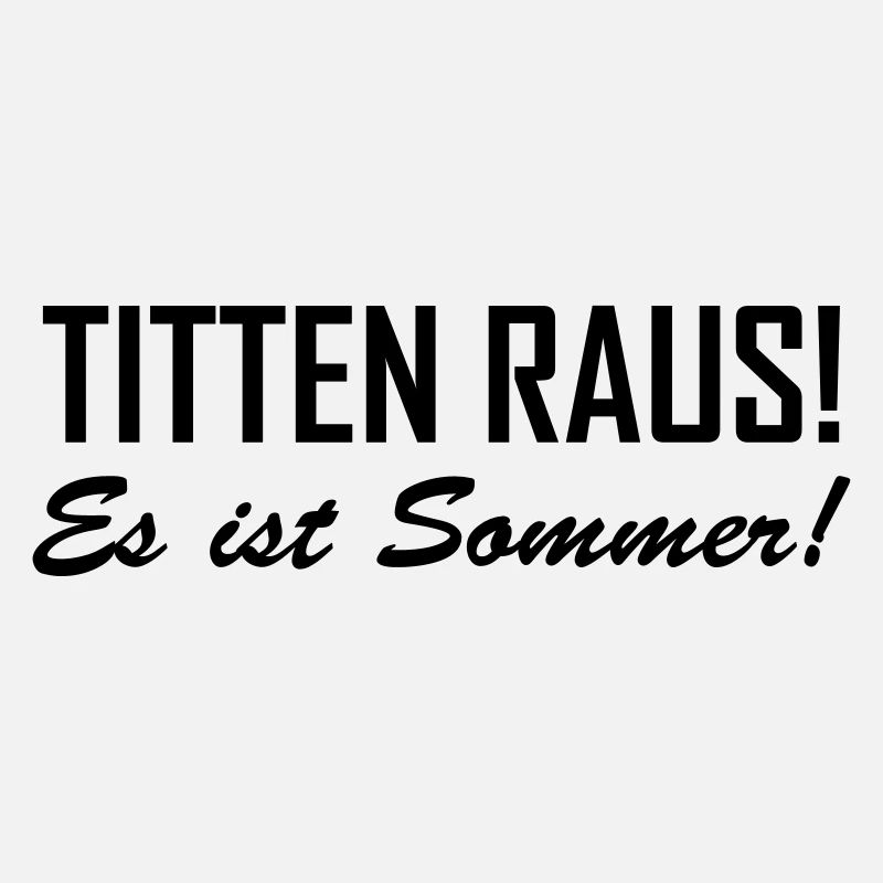 titten raus es ist sommer
