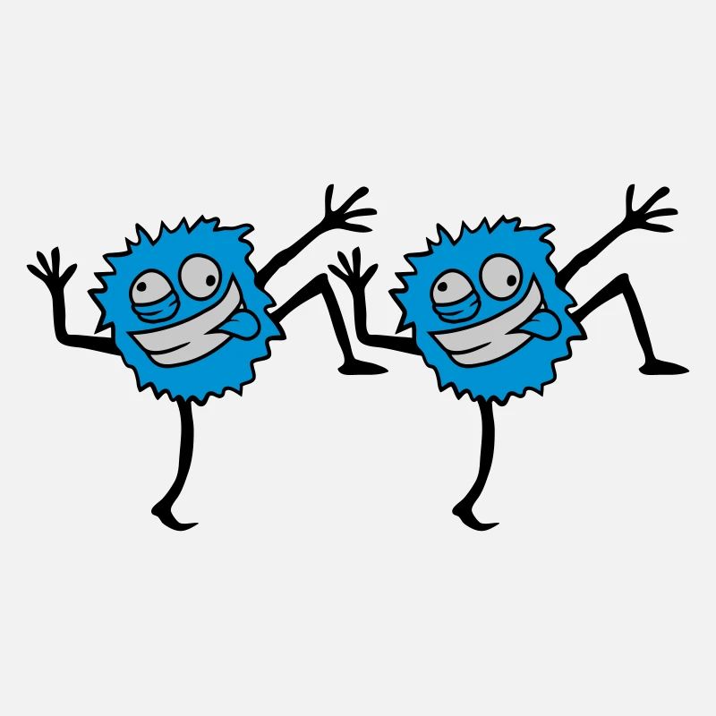 2 monstres dansants