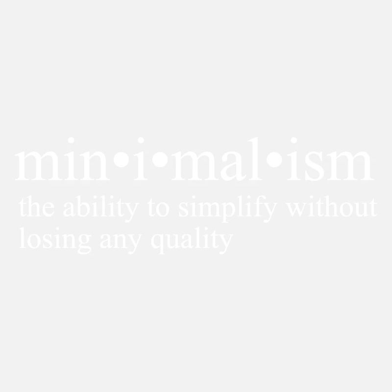 Minimalismus