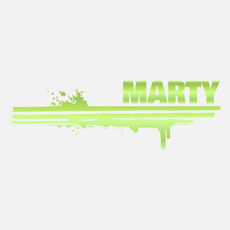 Marty als Farbklecks