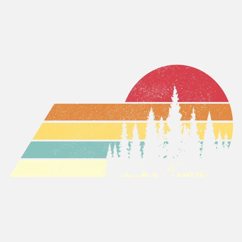 Forest Nature Retro