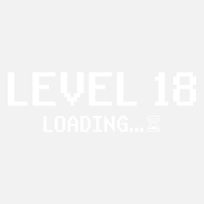 18th Birthday Gamer Level 18 loading