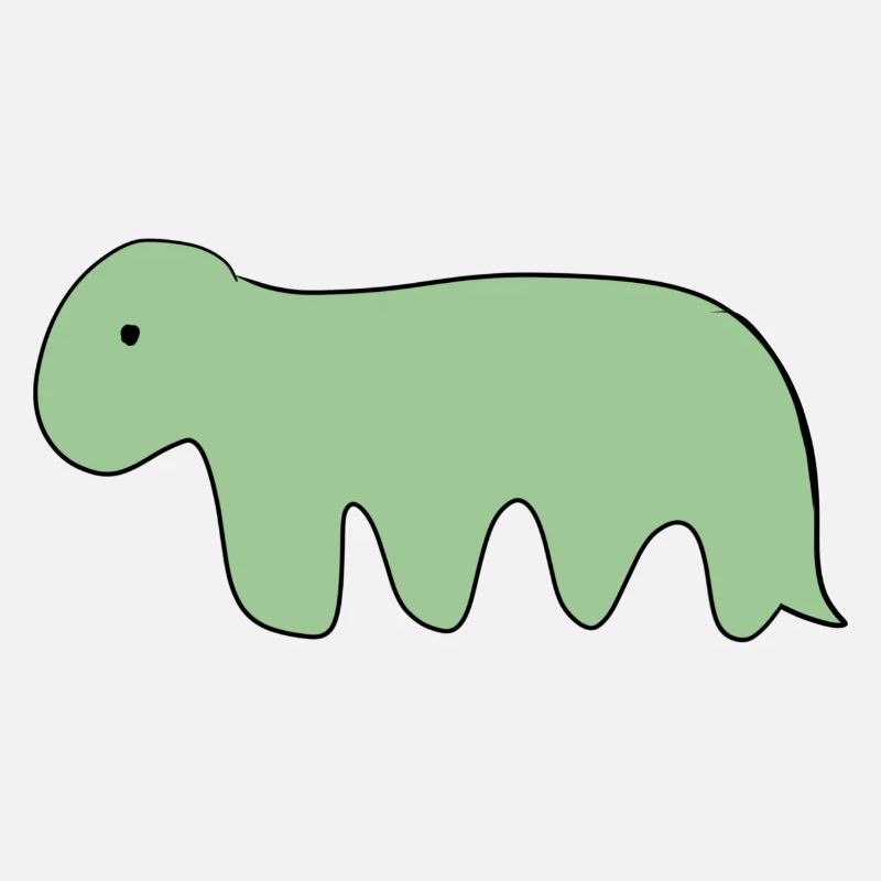 Tier symbol dinosaurier