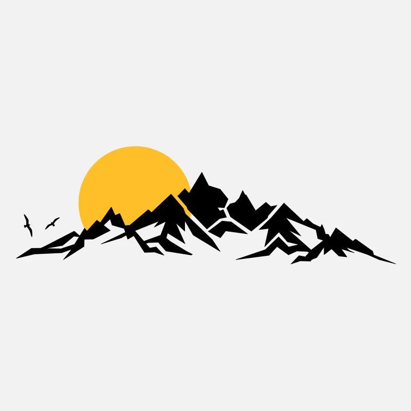 Landschaft - Berge Sonne